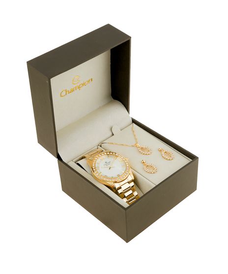 kit-de-Relogio-Champion-Feminino-Analogico---Colar-e-Brinco---CN29329W-Dourado-8506104-Dourado_1