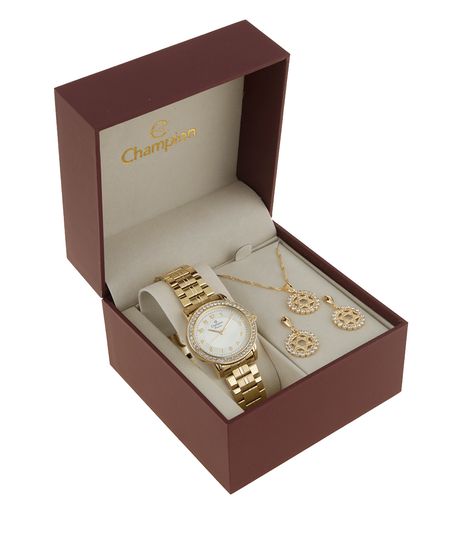 kit-de-Relogio-Champion-Feminino-Analogico---Colar-e-Brinco---CN28802W-Dourado-8506113-Dourado_1