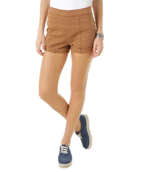 Short-Hot-Pant-Caramelo-8430485-Caramelo_1