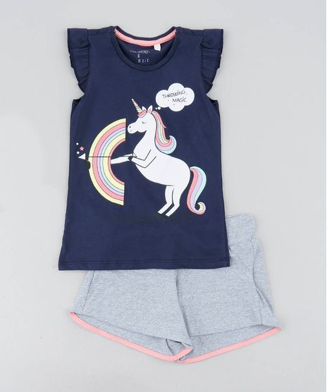 Conjunto-Infantil-de-Regata-com-Babado-Azul-Marinho---Short-Cinza-Mescla-9447898-Cinza_Mescla_1