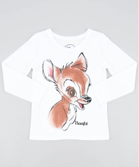 Blusa-Infantil-Bambi-com-Glitter-Manga-Longa-Decote-Redondo-Off-White-9504281-Off_White_1