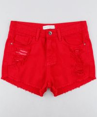 Short-Color-Infantil-Destroyed-com-Barra-Desfiada-Vermelho-9214766-Vermelho_1