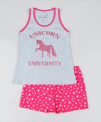 Pijama-Infantil-Unicornio-com-Glitter-Regata-Cinza-Mescla-9476297-Cinza_Mescla_1