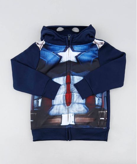 Blusao-Infantil-Capitao-America-em-Moletom-com-Capuz-Azul-Marinho-9337742-Azul_Marinho_1