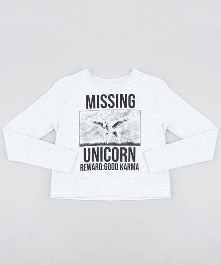 Blusao-Infantil-Cropped--Missing-Unicorn--em-Moletom-Cinza-Mescla-Claro-9457400-Cinza_Mescla_Claro_1 Blusao-Infantil-Cropped--Missing-Unicorn--em-Moletom-Cinza-Mescla-Claro-9457400-Cinza_Mescla_Claro_1