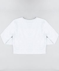 Blusao-Infantil-Cropped--Missing-Unicorn--em-Moletom-Cinza-Mescla-Claro-9457400-Cinza_Mescla_Claro_2