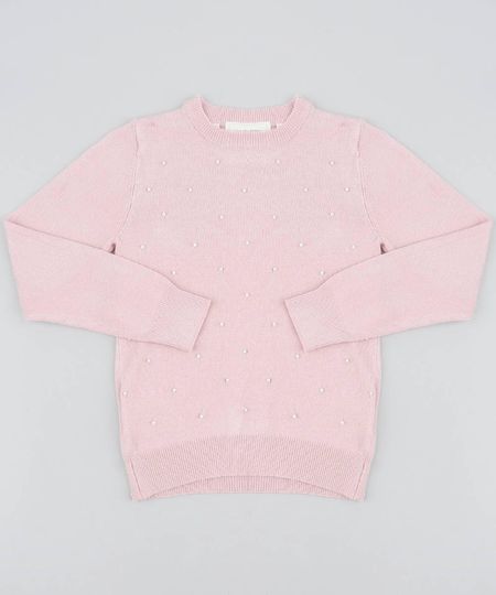 Sueter-Infantil-em-Trico-com-Perolas-Rosa-9347811-Rosa_1 Sueter-Infantil-em-Trico-com-Perolas-Rosa-9347811-Rosa_1