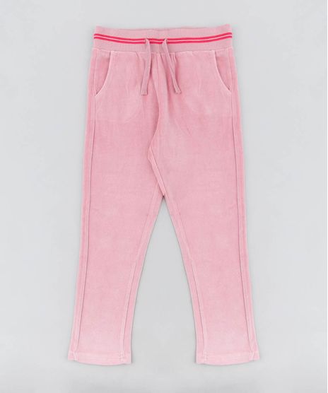 Calca-Infantil-em-Plush-com-Listra-e-Brilho-Rosa-Claro-9366776-Rosa_Claro_1