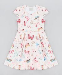Vestido-Infantil-Estampado-de-Borboletas-Manga-Curta-Rosa-Claro-9502080-Rosa_Claro_1
