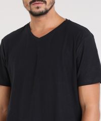 Camiseta-Masculina-Basica-Flame-Manga-Curta-Gola-V-Preta-7647200-Preto_4