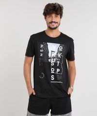Camiseta-Masculina--New-York--Manga-Curta-Gola-Careca-Preta-9434502-Preto_1