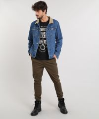 Jaqueta-Jeans-Masculina-com-Veludo-Cotele-Azul-Medio-9504779-Azul_Medio_3