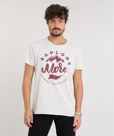 Camiseta-Masculina--Explore-More--Manga-Curta-Gola-Careca-Kaki-Claro-9474529-Kaki_Claro_1
