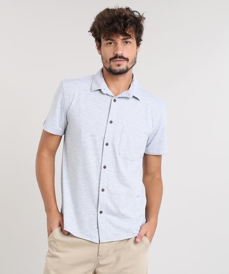 Camisa-Masculina-Listrada-com-Bolso-Manga-Curta-Cinza-Mescla-Claro-9455019-Cinza_Mescla_Claro_1 Camisa-Masculina-Listrada-com-Bolso-Manga-Curta-Cinza-Mescla-Claro-9455019-Cinza_Mescla_Claro_1