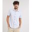 Camisa-Masculina-Listrada-com-Bolso-Manga-Curta-Cinza-Mescla-Claro-9455019-Cinza_Mescla_Claro_1