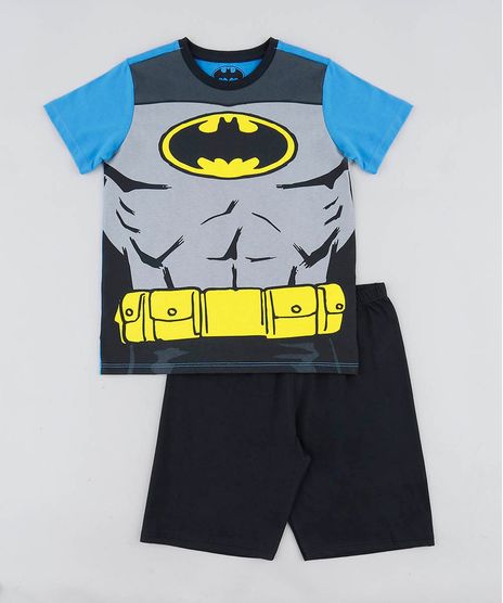 Pijama-Infantil-Batman-Manga-Curta-Azul-9476323-Azul_1