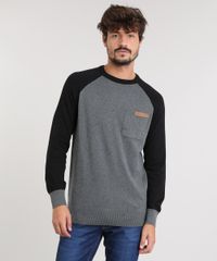 Sueter-Masculino-Raglan-em-Trico-com-Bolso-Gola-Redonda-Cinza-Mescla-Escuro-8865713-Cinza_Mescla_Escuro_1_1 Sueter-Masculino-Raglan-em-Trico-com-Bolso-Gola-Redonda-Cinza-Mescla-Escuro-8865713-Cinza_Mescla_Escuro_1_1