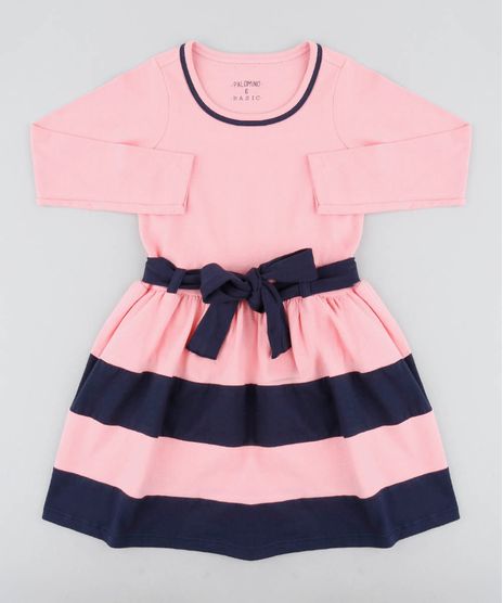 Vestido-Infantil-com-Recortes-e-Laco-Rosa-9420688-Rosa_1