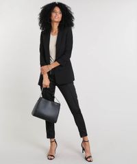 Blusa-Feminina-em-Trico-com-Babado-na-Manga-Decote-Redondo-Kaki-9363847-Kaki_3