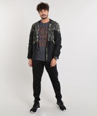 Jaqueta-Corta-Vento-Masculina-Esportiva-Ace-com-Recorte-Camuflado-e-Capuz-Preta-9348803-Preto_3