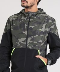 Jaqueta-Corta-Vento-Masculina-Esportiva-Ace-com-Recorte-Camuflado-e-Capuz-Preta-9348803-Preto_4