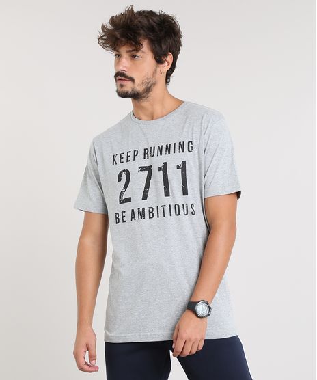 Camiseta-Masculina-Esportiva-Ace--Keep-Running--Manga-Curta-Gola-Careca-Cinza-Mescla-9412029-Cinza_Mescla_1