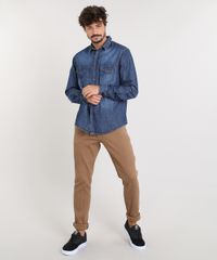 Calca-Masculina-Slim-Canelada-Caramelo-9467385-Caramelo_3 Calca-Masculina-Slim-Canelada-Caramelo-9467385-Caramelo_3