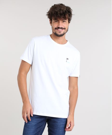 Camiseta-Masculina-com-Estampa-Tropical-Manga-Curta-Gola-Careca-Branca-9448988-Branco_1
