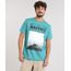 Camiseta-Masculina-com-Estampa-de-Praia-Manga-Curta-Gola-Careca-Verde-9434987-Verde_1