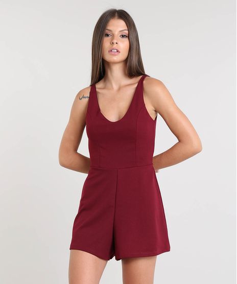Macaquinho-Feminino-com-Amarracao-Alca-Media-Vinho-9482495-Vinho_1