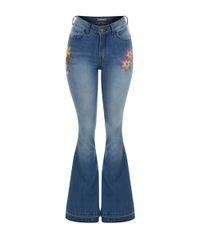 Calca-Jeans-Flare-com-Bordados-Dress-To-Azul-Claro-8433955-Azul_Claro_5
