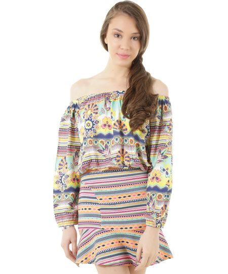 Blusa-Ombro-a-Ombro-Cropped-Estampada-Etnica-Dress-To-Verde-Agua-8323455-Verde_Agua_1 Blusa-Ombro-a-Ombro-Cropped-Estampada-Etnica-Dress-To-Verde-Agua-8323455-Verde_Agua_1