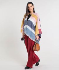 Capa-Feminina-Ampla-Longa-em-Trico-com-Listras-Multicor-9398106-Multicor_3