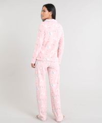 Pijama-de-Inverno-Feminino-Estampado-Floral-em-Fleece-Manga-Longa-Rose-9371450-Rose_2