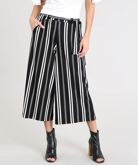 Calca-Pantacourt-Feminina-Listrada-com-Faixa-para-Amarrar--Preta-9284903-Preto_1