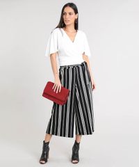 Calca-Pantacourt-Feminina-Listrada-com-Faixa-para-Amarrar--Preta-9284903-Preto_3
