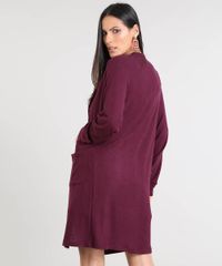 Capa-Feminina-Longa-em-Trico-com-Bolsos-Roxa-9343627-Roxo_2