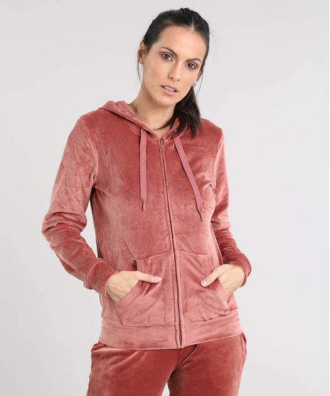 Blusao-Feminino-Esportivo-Ace-em-Plush-com-Capuz-Marrom-Claro-9348613-Marrom_Claro_1