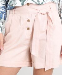 Short-Clochard-Feminino-com-Faixa-para-Amarrar-Rose-9369910-Rose_4