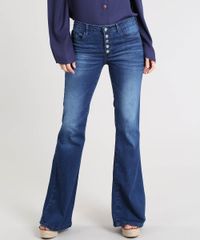 Calca-Jeans-Feminina-Flare-Cintura-Media-Azul-Escuro-9463452-Azul_Escuro_1