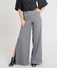 Calca-Feminina-Pantalona-Canelada-com-Fenda-Cinza-Mescla-Escuro-9460409-Cinza_Mescla_Escuro_1 Calca-Feminina-Pantalona-Canelada-com-Fenda-Cinza-Mescla-Escuro-9460409-Cinza_Mescla_Escuro_1