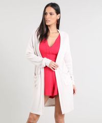 Capa-Feminina-Longa-em-Trico-com-Bolsos-Kaki-Claro-9343627-Kaki_Claro_1