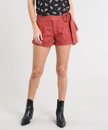 Short-Feminino-com-Faixa-para-Amarrar-Cobre-9463462-Cobre_1 Short-Feminino-com-Faixa-para-Amarrar-Cobre-9463462-Cobre_1