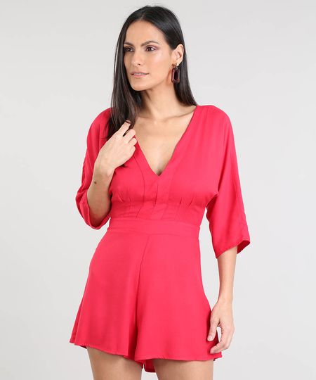 Macaquinho-Feminino-Manga-Curta-Decote-V-Vermelho-9419818-Vermelho_1 Macaquinho-Feminino-Manga-Curta-Decote-V-Vermelho-9419818-Vermelho_1