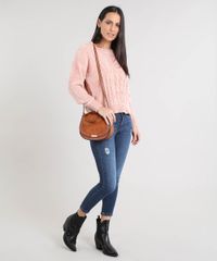 Sueter-Feminino-em-Trico-de-Chenille-Rose-9362256-Rose_3
