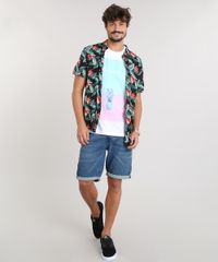 Camiseta-Masculina-com-Estampa-de-Abacaxi-Manga-Curta-Gola-Careca-Off-White-8819639-Off_White_3