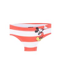 Sunga-Listrada-Mickey-Vermelha-8425477-Vermelho_1