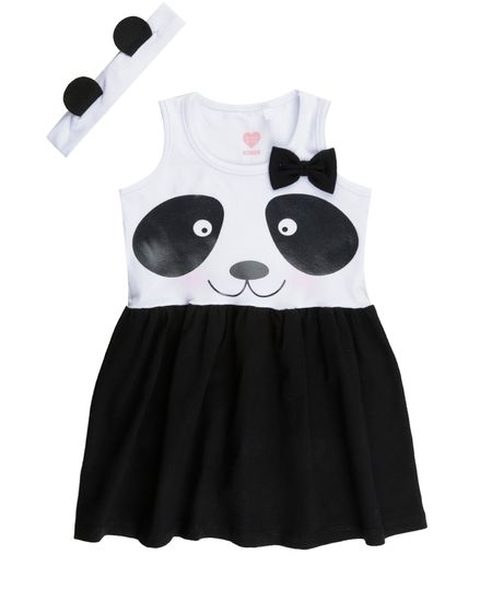 Vestido-com-Estampa-de-Panda--Branco-8447046-Branco_1
