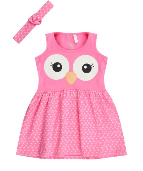 Vestido-Estampado-Coruja---Faixa-de-Cabelo-Rosa-8447093-Rosa_1