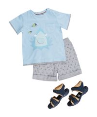 Conjunto-de-Camiseta-Azul-Claro---Bermuda-Cinza-Mescla-8447533-Cinza_Mescla_3